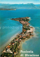 72840069 Sirmione Lago Di Garda Fliegeraufnahme Sirmione Lago Di Garda - Autres & Non Classés