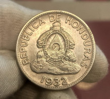 Honduras 1 Lempira 1932 Km 75 Plata - Honduras