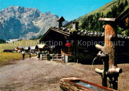 72840011 Engalm Karwendelgebirge Ahornboden Engalm - Andere & Zonder Classificatie