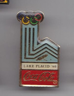 Pin's Coca Cola Jeux Olympiques  Lake Placid ' 80 Réf 6285 - Giochi Olimpici