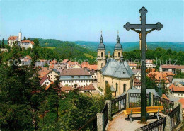 72839941 Goessweinstein Blick Vom Kreuzberg Auf Basilika Goessweinstein - Sonstige & Ohne Zuordnung