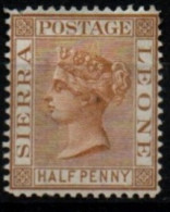 SIERRA LEONE 1876-96 O FIL CC - Sierra Leona (...-1960)