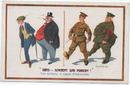 Delcampe - Illustrateur : Mc Gill Donald  : Hims - Ancient And Modern ! - Les Mêmes - à Un An D'intervalle - Comique N° 1718 - Mc Gill, Donald