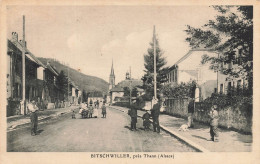 Bitschwiller * Près Thann * Rue Principale Du Village * Villageois - Autres & Non Classés