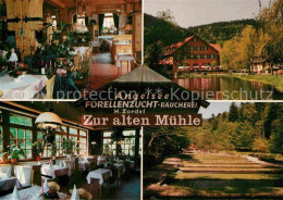 72839879 Neuenbuerg Enz Angelsee Forellenzug Restaurant Zur Alten Muehle Neuenbu - Sonstige & Ohne Zuordnung