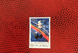 SAINT MARIN 1986 1v Neuf MNH ** MI 1344 Pájaro Bird Pássaro Vogel Ucello Oiseau SAN MARINO - Other & Unclassified