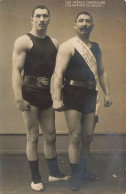 Jiu Jitsu , Sport De Combat * Carte Photo * Les Frères CHERPILLOD Champions Du Monde 1908 * Lutte Lutteur - Sonstige & Ohne Zuordnung