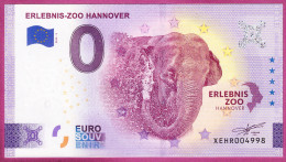 0-Euro XEHR 2023-5 ERLEBNIS-ZOO HANNOVER - ELEFANT - Essais Privés / Non-officiels