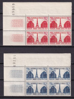 D 811 / LOT N° 911/912 BLOC DE 4 NEUF** COTE 15.20€ - Collections