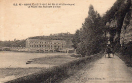 Usine électrique De MAUZAC - La Route Des Rochers Noirs . - Autres & Non Classés