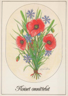 FLOWERS Vintage Ansichtskarte Postkarte CPSM #PBZ083.DE - Flowers