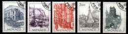 MONACO   -   1992 .   Y&T N° 1834 à 1838 Oblitérés.   Série Complète. - Gebruikt