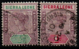 SIERRA LEONE 1897-8 O - Sierra Leona (...-1960)