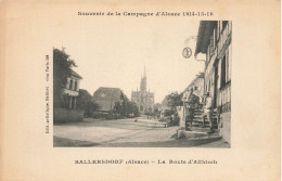 Ballersdorf * La Route D'altkirch * Militaires - Autres & Non Classés