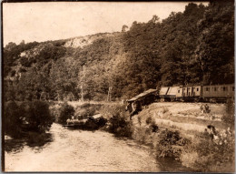 S16452 Photo Aubusson - Ste Madeleine Déraillement D'un Train 29 Juillet 1914 - Aubusson