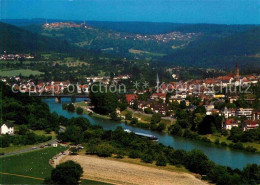 72839460 Neckargemuend Panorama Mit Dilsberg Fliegeraufnahme Neckargemuend - Neckargemuend