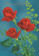 FLOWERS Vintage Ansichtskarte Postkarte CPSM #PAR975.DE - Flowers