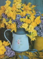 FLOWERS Vintage Ansichtskarte Postkarte CPSM #PAR073.DE - Flowers