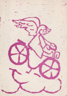 ENGEL WEIHNACHTSFERIEN Feiern & Feste Vintage Ansichtskarte Postkarte CPSM #PAJ012.DE - Anges