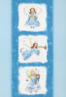 ENGEL WEIHNACHTSFERIEN Feiern & Feste Vintage Ansichtskarte Postkarte CPSM #PAG942.DE - Angels