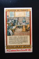 Chromo "Chocolat LOUIT" - Série "Histoire De FRANCE" - Louit