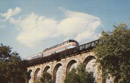 ZUG Schienenverkehr Eisenbahnen Vintage Ansichtskarte Postkarte CPSMF #PAA547.DE - Trains