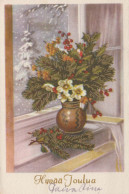 FLORES Vintage Tarjeta Postal CPA #PKE677.ES - Blumen