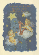ÁNGEL Navidad Vintage Tarjeta Postal CPSM #PBP354.ES - Angeli