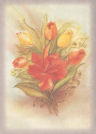 FLORES Vintage Tarjeta Postal CPSM #PAR132.ES - Fleurs