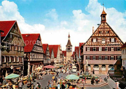 72839316 Winnenden Marktplatz Fachwerkhaeuser Winnenden - Other & Unclassified