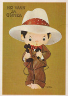 ENFANTS HUMOUR Vintage Carte Postale CPSM #PBV280.FR - Cartes Humoristiques