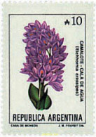 730719 MNH ARGENTINA 1989 SERIE CORRIENTE. FLORES - Nuovi