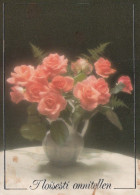 FLEURS Vintage Carte Postale CPSM #PAS638.FR - Fleurs