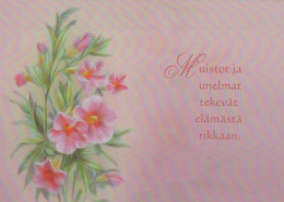 FLEURS Vintage Carte Postale CPSM #PAS699.FR - Flowers
