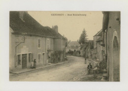GENDREY : Rue Richebourg - La Poste (z4155) - Gendrey