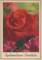 FLEURS Vintage Carte Postale CPSM #PAS215.FR - Flowers