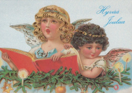 ANGE NOËL Vintage Carte Postale CPSM #PAH064.FR - Anges