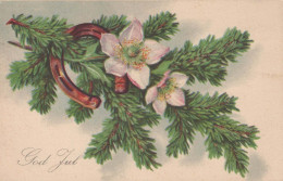 FLOWERS Vintage Postcard CPA #PKE676.GB - Fleurs