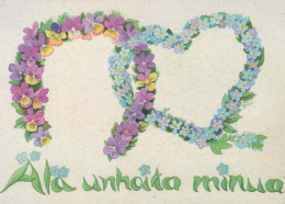 FLOWERS Vintage Postcard CPSM #PBZ500.GB - Blumen