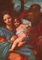 Virgen Mary Madonna Baby JESUS Religion Vintage Postcard CPSM #PBQ183.GB - Vierge Marie & Madones