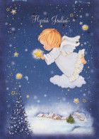 ANGEL Christmas Vintage Postcard CPSM #PBP607.GB - Angels