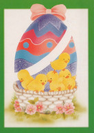 EASTER CHICKEN EGG Vintage Postcard CPSM #PBO854.GB - Ostern