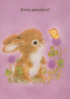 EASTER RABBIT Vintage Postcard CPSM #PBO414.GB - Pâques