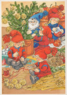 Happy New Year Christmas GNOME Vintage Postcard CPSM #PBM125.GB - New Year