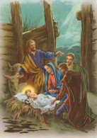 Virgen Mary Madonna Baby JESUS Christmas Religion #PBB701.GB - Maagd Maria En Madonnas