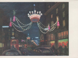 Happy New Year Christmas FINLAND Vintage Postcard CPSM #PAV690.GB - Año Nuevo
