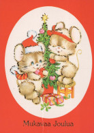 Happy New Year Christmas Vintage Postcard CPSM #PAU934.GB - Año Nuevo