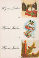 Happy New Year Christmas Vintage Postcard CPSM #PAU335.GB - New Year