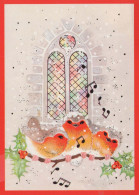 Happy New Year Christmas Vintage Postcard CPSM #PAU129.GB - Neujahr