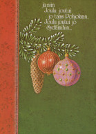 Happy New Year Christmas Vintage Postcard CPSM #PAT386.GB - Año Nuevo